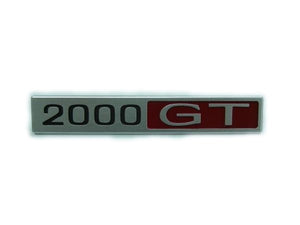 ハコスカ２０００GTコンソールエンブレム（赤）